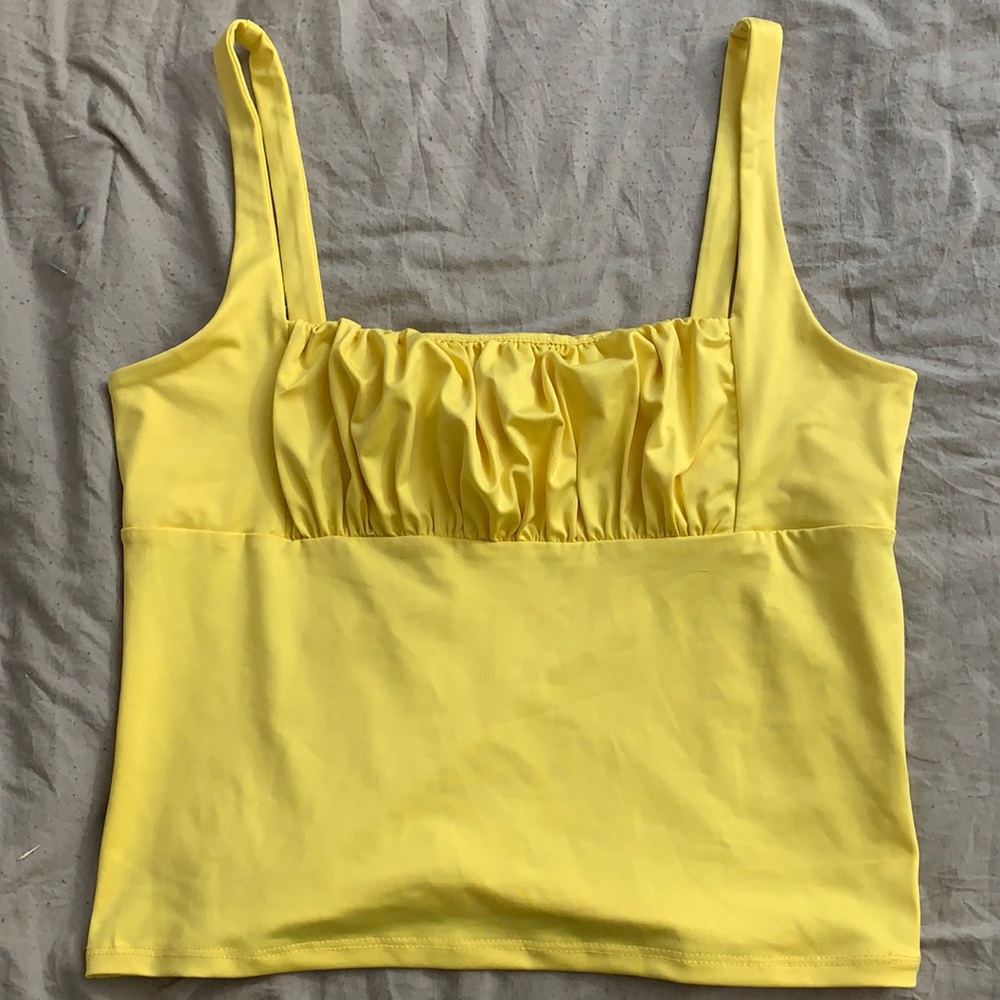 Yellow Tank Top